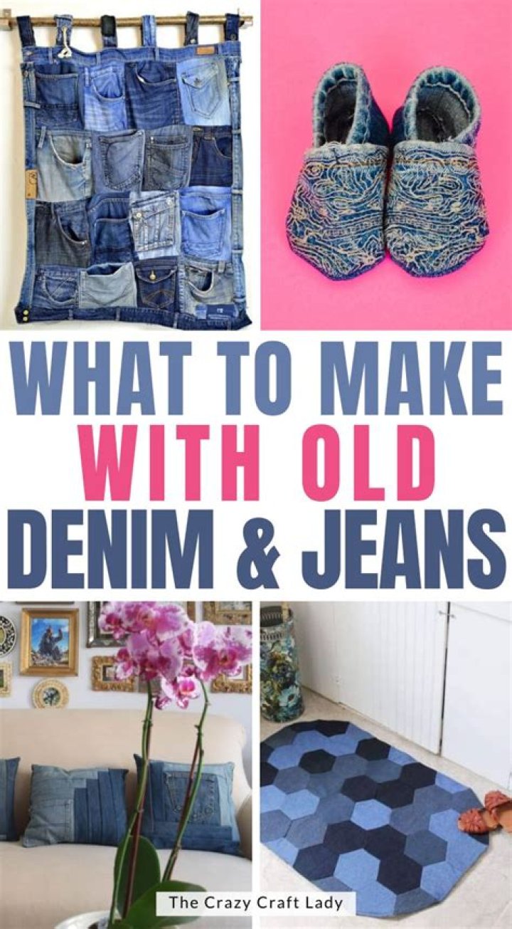 What can I do with my old jeans?